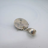 Variscite Sterling Silver Spider Canyon Pendant