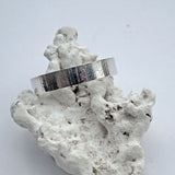 Mens Solid Sterling Silver Band Ring