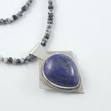 Lapis Lazuli Sterling Silver Necklace