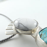 Turquoise Warrior Woman Necklace