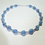 Vintage Lampwork Beaded Necklace Set