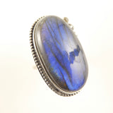 Labradorite Statement Ring
