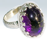 Brazilian Amethyst Sterling Silver Ring
