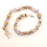 Chalcedony Beaded Necklace