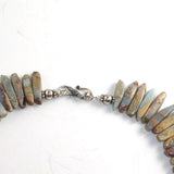 Chrysocolla Graduated Bead Strand Necklace