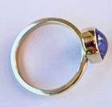 Tanzanite 14K Solitaire Ring