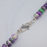 Van Gogh Print PMC Necklace Ceramic Strand