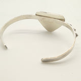 Hubei Turquoise Sterling Silver Cuff Bracelet