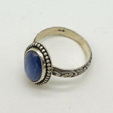 Kyanite Sterling Silver Statement Ring
