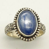 Kyanite Sterling Silver Statement Ring