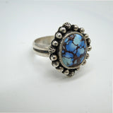 Golden Hills Turquoise Sterling Silver Statement Ring