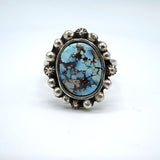 Golden Hills Turquoise Sterling Silver Statement Ring