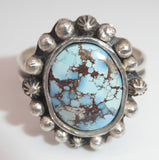 Golden Hills Turquoise Sterling Silver Statement Ring