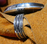 Charoite Sterling Silver Statement Ring