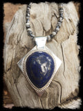 Lapis Lazuli Sterling Silver Necklace