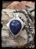 Lapis Lazuli Sterling Silver Necklace
